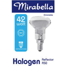 Photo of Mirabella Halogen Reflector R50 SES 42 Watt 
