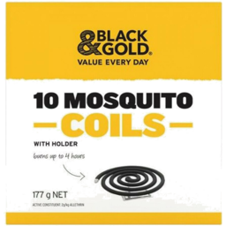 Photo of Black & Gold Mosquito Coils 10pk