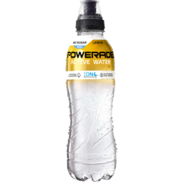 Photo of Powerade Active Water Lemon Sipper Cap 600ml
