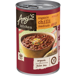 Photo of Amy's Kitchen Organic Chilli Medium 416g