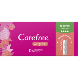 Photo of Carefree Tampons Super 32pk