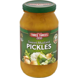 Photo of Three Threes Sweet Mustard Pickles