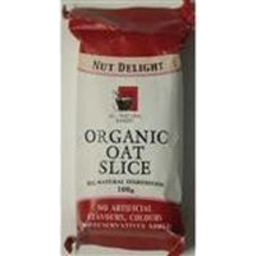 Photo of All Natural Bakery Organic Oat Slice Nut Del