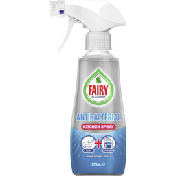 Photo of Fairy Platinum Antibacterial Dishwashing & Kitchen Spray 275 Ml 275ml