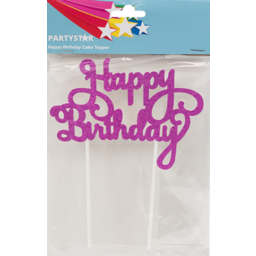 Photo of Ps Acrylic Hb Cake Topper