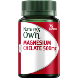 Photo of Natures Own Magnesium 500mg Capsules 75