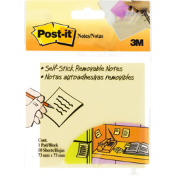 Photo of Post-It® Notes, 654-Hb, 73mm X 73