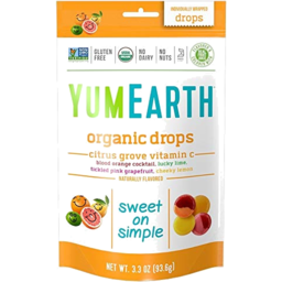 Photo of Yum Earth Organic Drops - Citrus Grove Vitamin C 93g