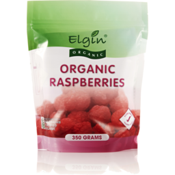 Photo of Elgin Organic Frozen Raspberries 350g