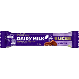 Photo of Cadbury Dairy Milk Slices Crackle Chocolate Bar 45g