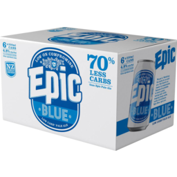 Photo of Epic Blue Low Carb 6.0x330ml