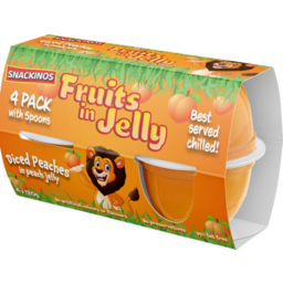 Photo of Snackinos Pch Jelly Dcd Peach