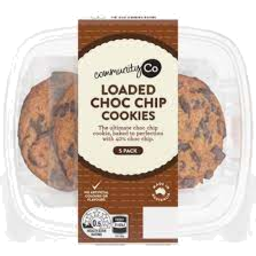 Photo of Community Co Loaded Choc Chip Cookies 5 Pack