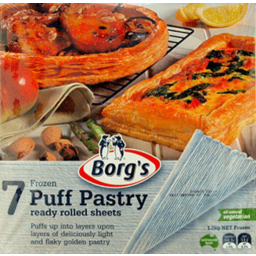 Photo of Borgs Puff Pastry Sheets 1.2kg