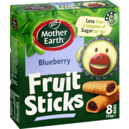 Photo of Mother Earth Fruit Sticks Blueberry 8 Pack