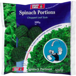 Photo of Logan Farm Spinach Portions 500g