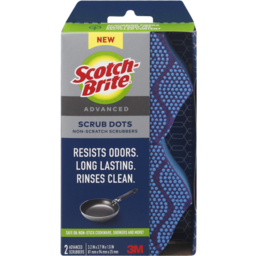 Photo of Scotch Brite Advanced Scrub Dots 2 Pack