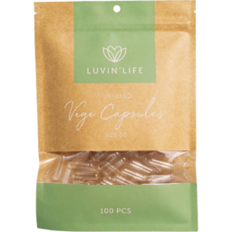 Photo of Luvin Life  Vege Capsules - Size 00