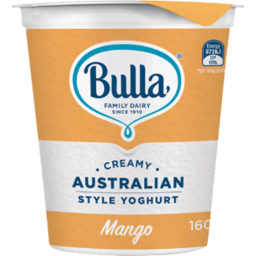 Photo of Bulla Yoghurt Aus Style Mango