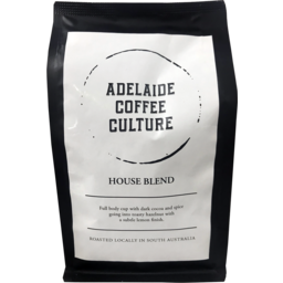 Photo of Adelaide Coffee Culture House Blend Coffee Beans
