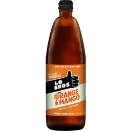 Photo of Lo Bros Orange Mango Kombucha
