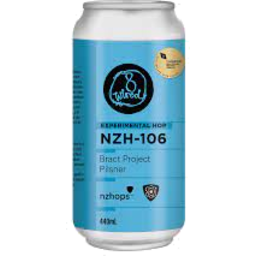 Photo of 8 Wired NZH-106 Bract Project Pilsner 440ml