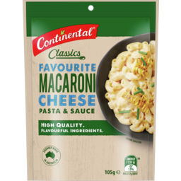 Photo of Continental Pasta & Sauce Macaroni Cheese 105g