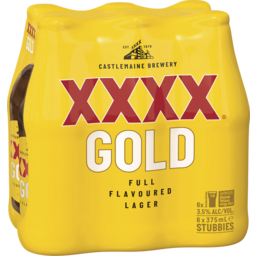 Photo of XXXX Gold 6x375ml Bottle Shrinkwrap 6.0x375ml