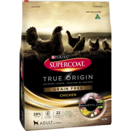Photo of Supercoat Adult True Origin Grain Free Chicken Dry Dog Food