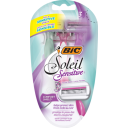 Photo of Bic Soleil Sensitive Womens Disposable Razors 3 Pack