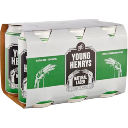 Photo of Young Henry's Natural Lager 6.0x375ml