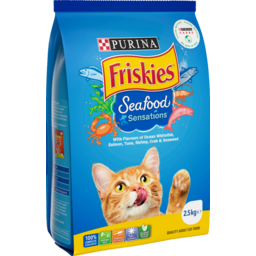 Photo of Purina Friskies Adult Pet Food Seafood Sensation 2.5kg