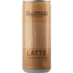 Photo of Allpress Espresso Latte Speciality Iced Coffee Can 12