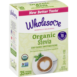 Photo of Wholesome Sweeteners Organic Stevia Individual Packets - 35 Ct