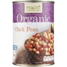 Photo of Macro Organic Chickpeas 425g