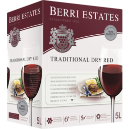 Photo of Berri Estates Traditional Dry Red Cask 5lt