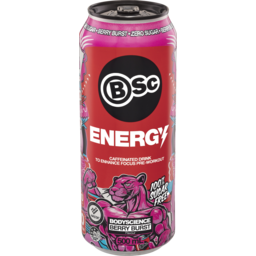 Photo of Bodyscience Bsc Energy Drink Berry Burst 500ml