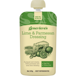 Photo of Lime & Parmesan Dressing pouch