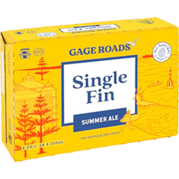 Photo of Gage Roads Single Fin Summer Ale  330ml 24pk