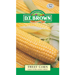 Photo of D.T.Brown Sweet Corn Early Extra Honey Sweet Seeds