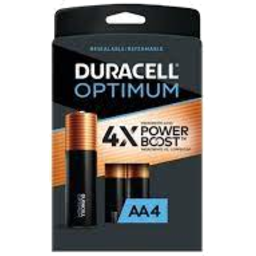 Photo of Duracell Battery Optimum AA 4pk