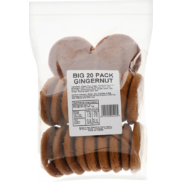 Photo of Kaye's Big Gingernut Biscuit 20 Pack