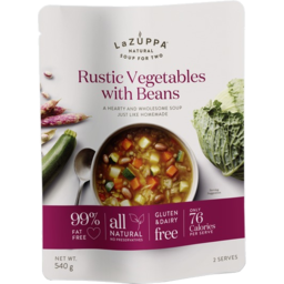 Photo of La Zuppa Rustic Vegetables With Beans Soup Pouch 540g
