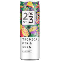 Photo of 23rd Street Tropical Gin & Soda Can