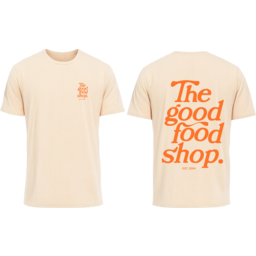 Photo of (S) T-Shirt, Beige & Orange 
