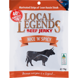 Photo of Local Legend Beef Jerky Nice 'N' Spicy