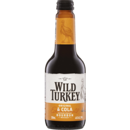 Photo of Wild Turkey Original & Cola 330ml 330ml