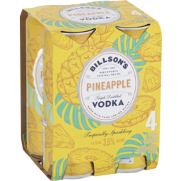 Photo of Billson's Vodka With Pineapple 4x355ml