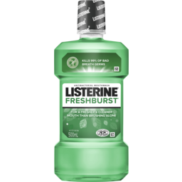Photo of Listerine Fresh Burst Antibacterial Mouthwash 500ml