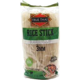 Photo of True Thai Rice Stick Noodles 3mm